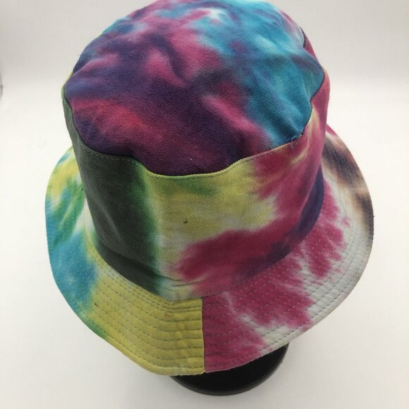 Steve Madden Reversible Tie Dye Bucket Hat | Festival Streetwear Y2K main image 8